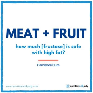 meat and fruit diet