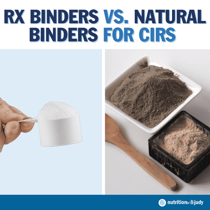 rx binders vs natural binders for cirs